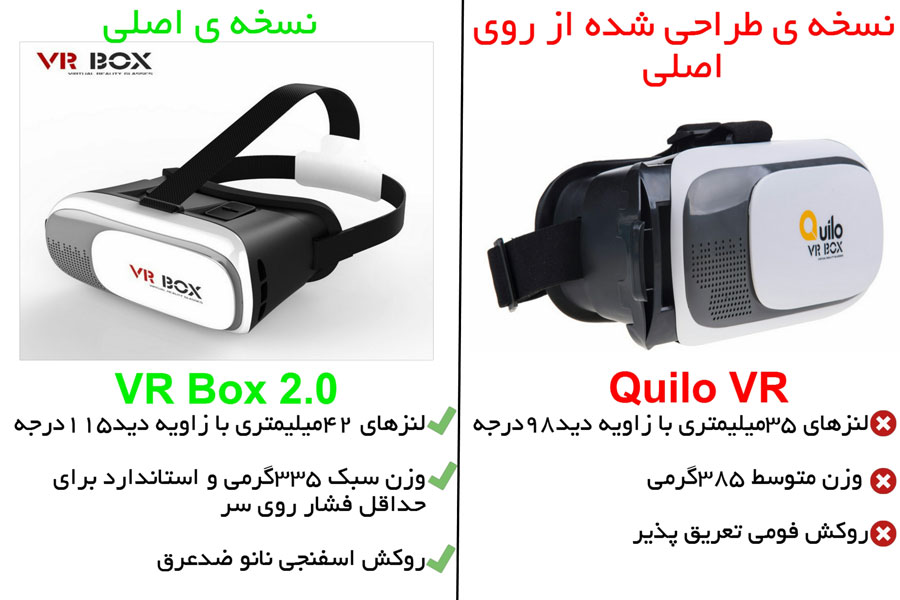 هدست واقعیت مجازی کوییلو Quilo Virtual Reality Headset