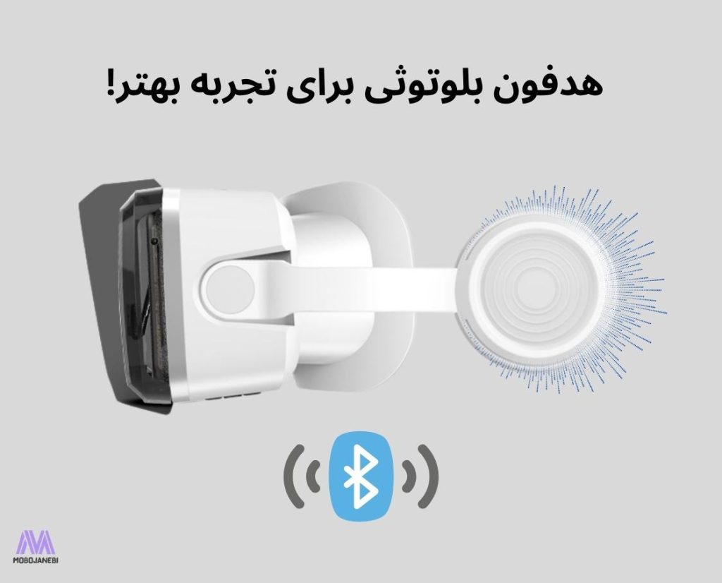 هدفون بلوتوث هدست واقعیت مجازی شاینکن Shinecon G04BS